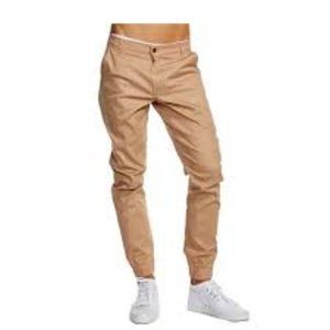 Male's Khaki Joggers